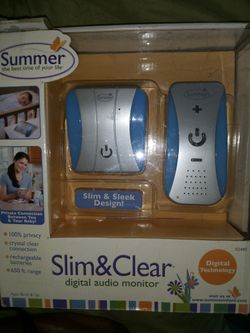 Summer Slim & Clear Digital Audio Monitor