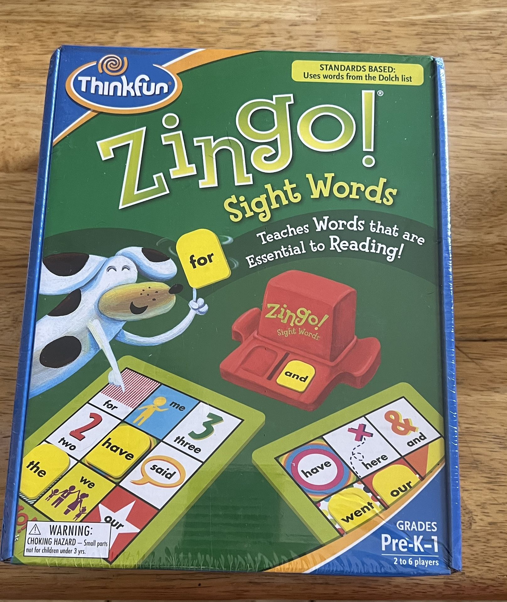 Zingo ! Kids Learning Game
