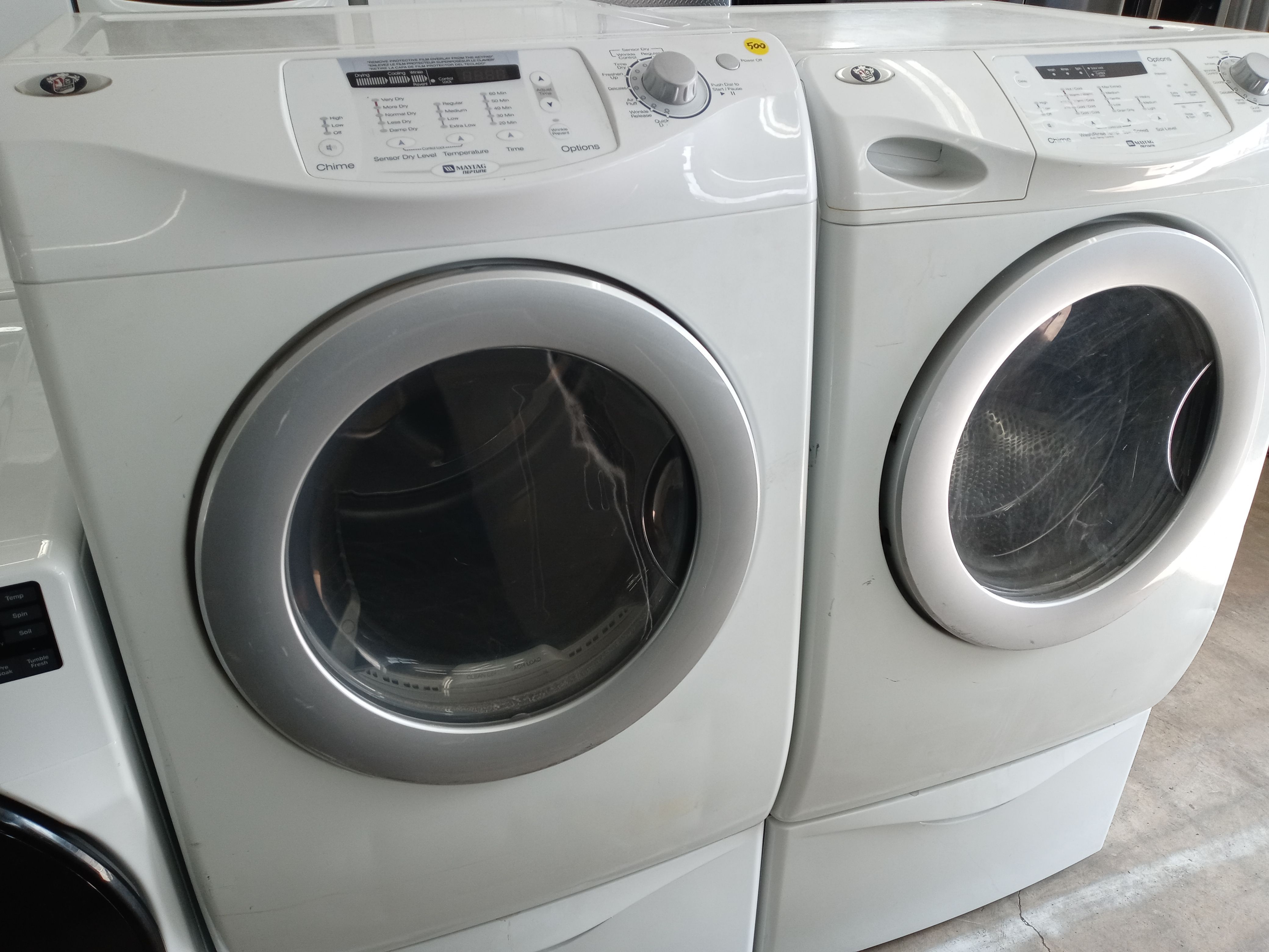 Maytag Neptune front load washer and dryer set - Free delivery
