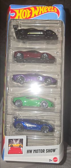 Hot Wheels Nightburnerz 5-Pack Street Racers Imports JDM Tuners Cars New Sealed