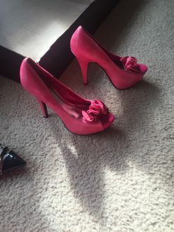 Pink heels!!!