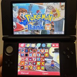Nintendo 3ds Xl With Games And 128GB Memory Card
