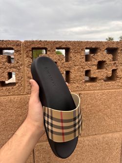 Burberry slides