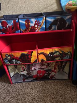 Spiderman toy box