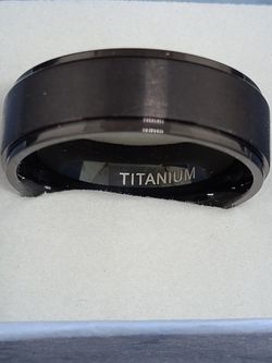 Black men's ring