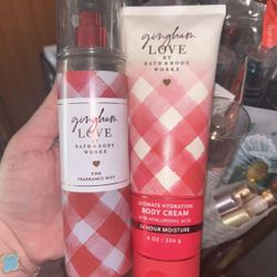Bath & Body Works Gingham Love 