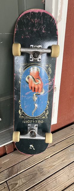 Skateboard. Good Deck. Swiss Bearings. Top Of The Line.