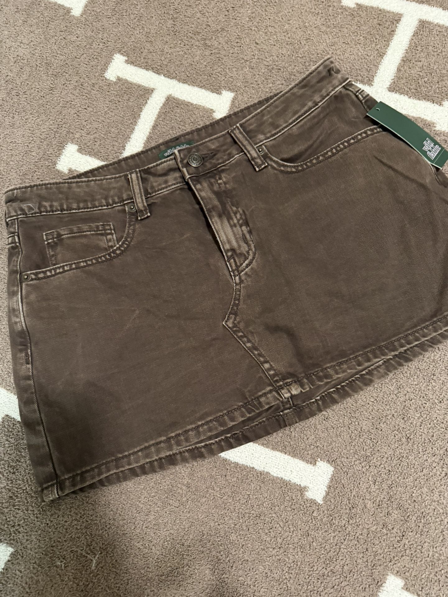 Wild And Fable Miniskirt Brown