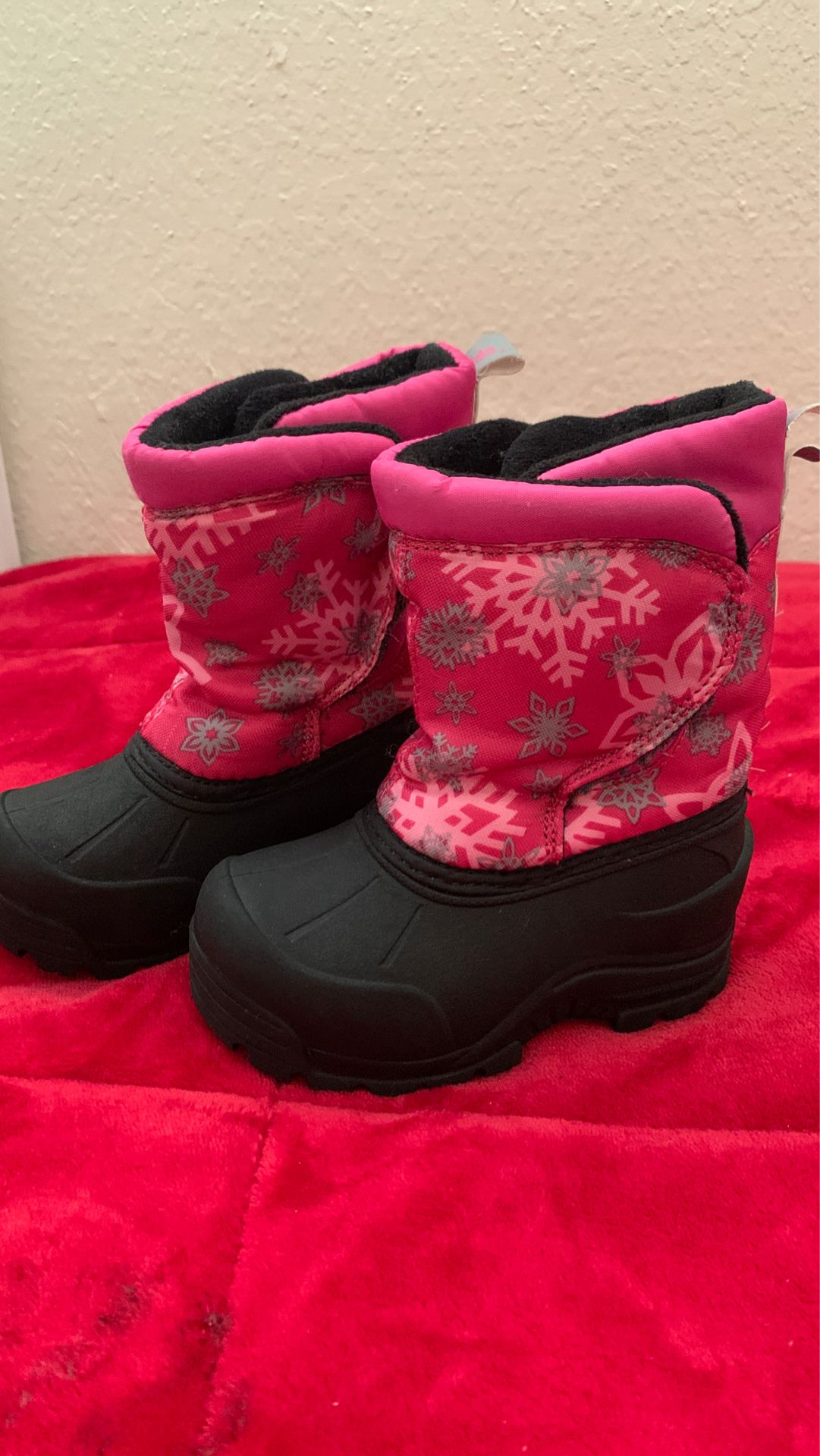 Baby girl snow boots