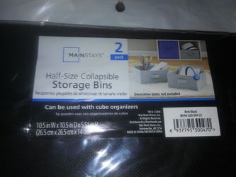 Storage Bins