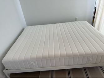 Mattress and bed frame