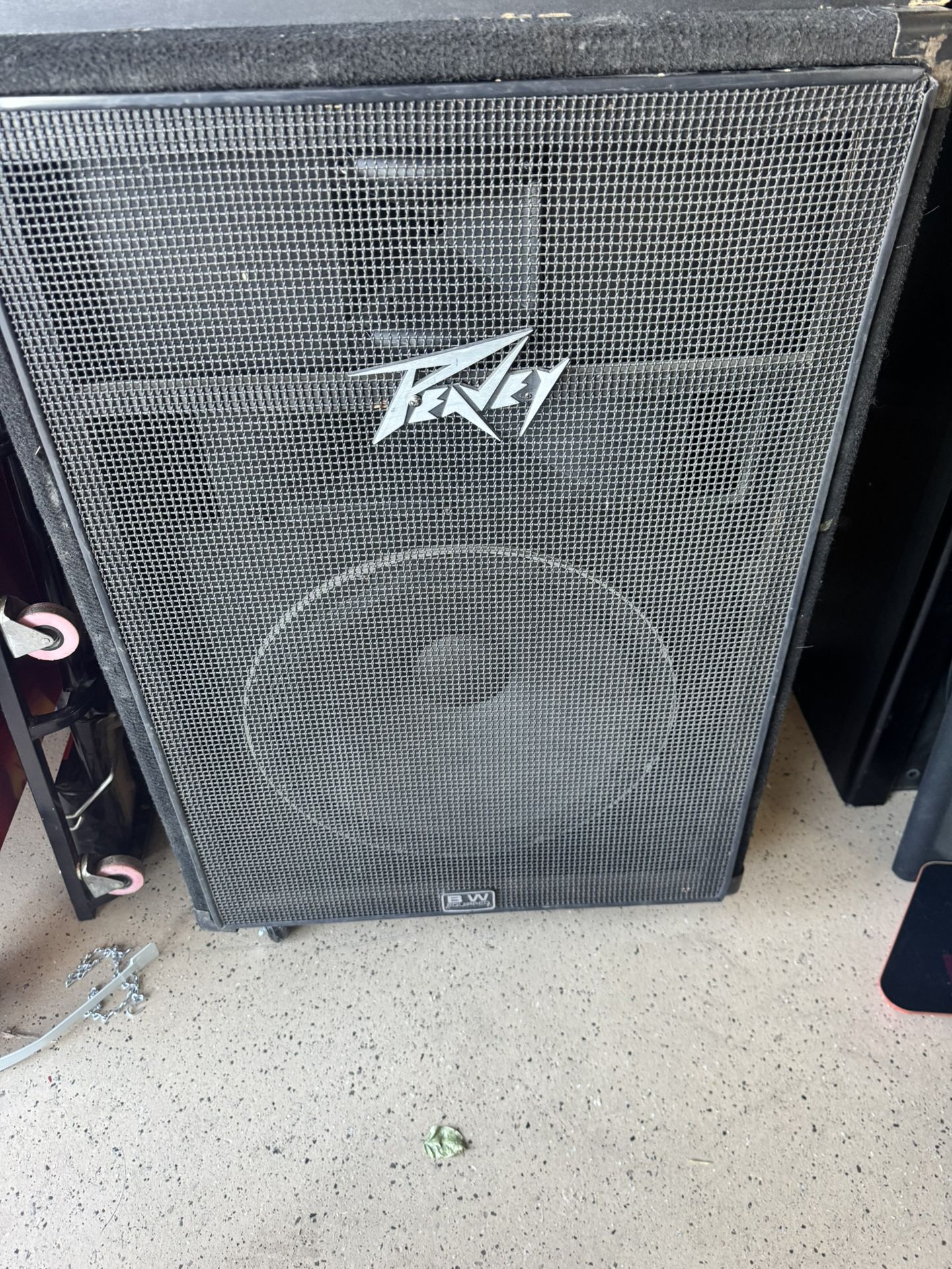 BIG SPEAKERS! WITH 18 INCH WOOFERS!!!