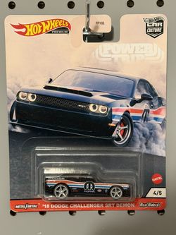 Hotwheels Premium Car Culture 18 Dodge Challenger SRT Demon 