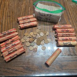Lincoln wheat cents pennies