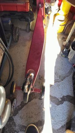 Retro red Radio Flyer #38 kick scooter