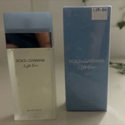 BRAND NEW SEALED IN BOX DOLCE GABBANA LIGHT BLUE PERFUME