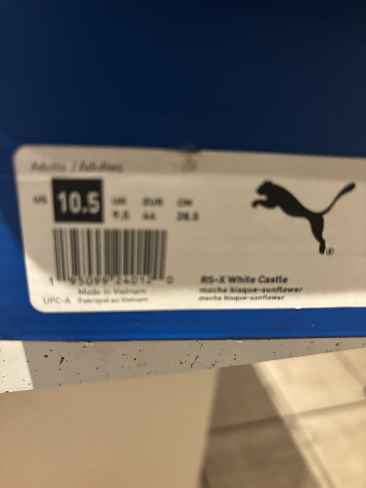 Hardly Worn Puma White Castle