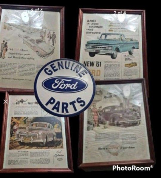 Great Christmas Gift For Him Vintage Ford Lot