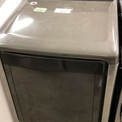 SAMSUNG DVE45TP 7.4-cu ft Dryer (Platinum)