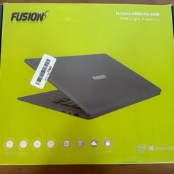 Fusion5 14.1inch A90B+ Pro 64GB Windows 10 Laptop - 64GB Storage