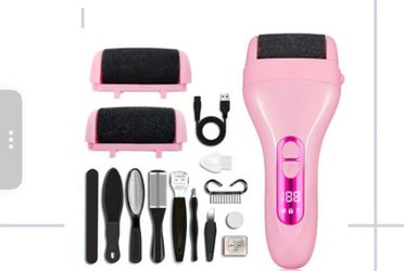High-Efficiency Electric Rechargeable Foot Scraper Callus Remover and Smoother for Car and Household