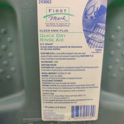 Dishwasher Rinse Liquid Aid