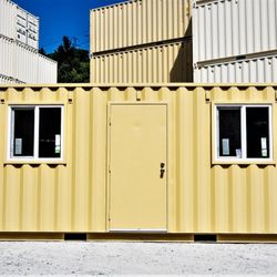 Modified Shipping Container's | Man Door | Office Container