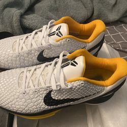 kobe 6 protro white del sol