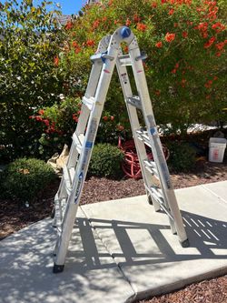 Heavy duty multipurpose Werner ladder