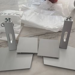 2x Dell S2421H Monitor Stands (Original OEM Base + Neck) – Brand New