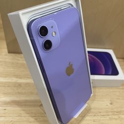 Apple iPhone 12 Color Purple 64 Gb Unlocked For Any Carrier/ iPhone 12 Color Morado 64 Gb Liberado Para Cualquier Compañía 