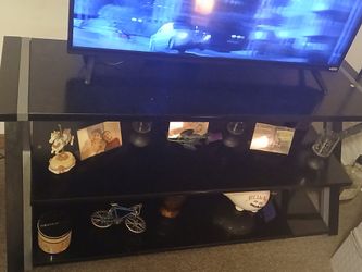 Glass Entertainment Center 