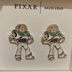Disney x Baublebar Pixar Buzz light-year earrings NIB