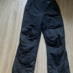 Slalom Mens Ski Snowboarding Pants Size Medium Sides Zip Open