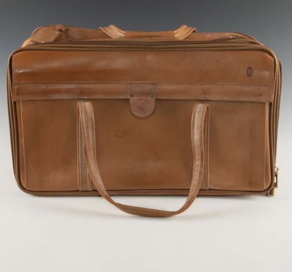 HARTMANN LUGGAGE BELTING LEATHER 747 TRAVEL CARRY BAG