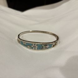 Blue Medium Sized Antique bracelet 