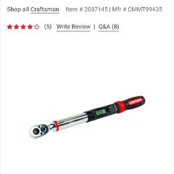 Craftsman 3/8" Digital Torque Wrench 