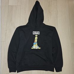 KITH "The Simpsons" Black Hoodie