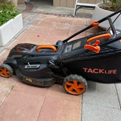 Tacklife 16-inch 36V cordless lawn mower USED