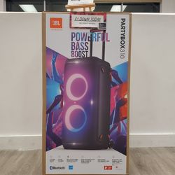 Jbl Partybox 310 Speaker Brand New - $1 DOWN PAYMENT - NO CREDIT NEEDED