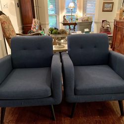 Mid Century Modern  Matching Set Chairs 