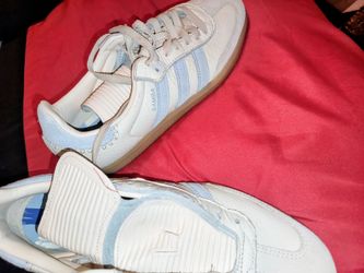 Adidas Samba Sneakers White Light Blue