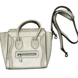 CELINE Luggage leather handbag