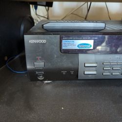 Kenwood Vr-505 5.1  Receiver With Subwoofer And 5 Speakers 