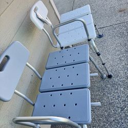 Double size shower chair