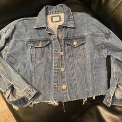 Jacket Denim Forever 21 Size Xs 