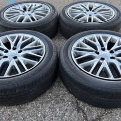 20” Jeep Gladiator Grand Cherokee Dodge Durango Wrangler Commander Summit Overland Rims Wheels Tires 