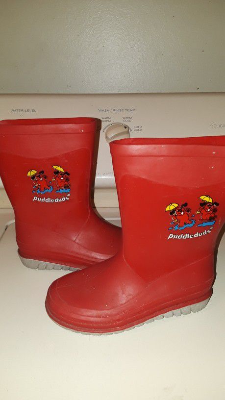 Kids Puddle Duds Rain Boots Size 9 / 26
