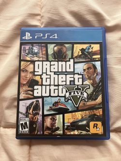 Grand Theft Auto V (PS4) (w/ Manual And Map Of Los Santos Included)