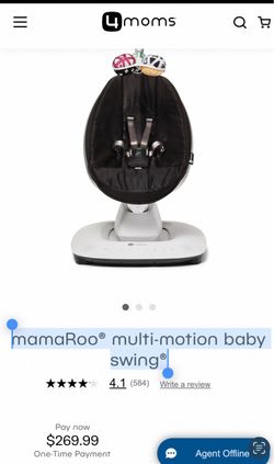 4moms mamaRoo Multi-Motion Baby Swing